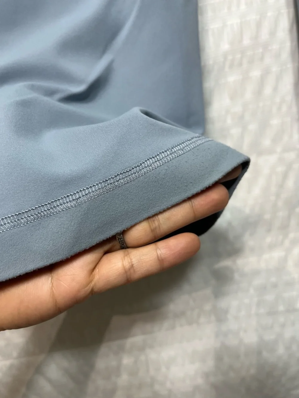 Lululemon light blue Groove High-Rise Split-Hem Flared Pant *Nulu Size 12 - Picture 10 of 14